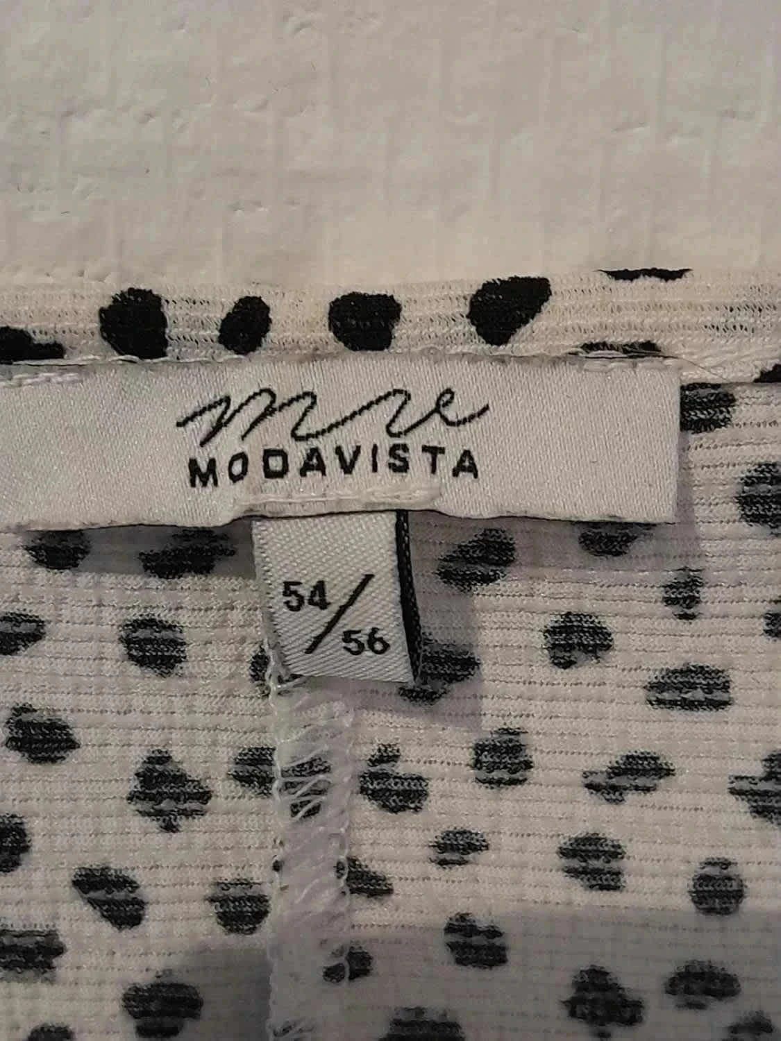 Blusa feminina, preto e branco, tamanho 54/56, Marca MODAVISTA – photo 4